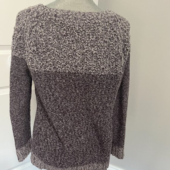 Fate Textured Sweater Purple Size M Excellent Condition - Picture 3 of 3